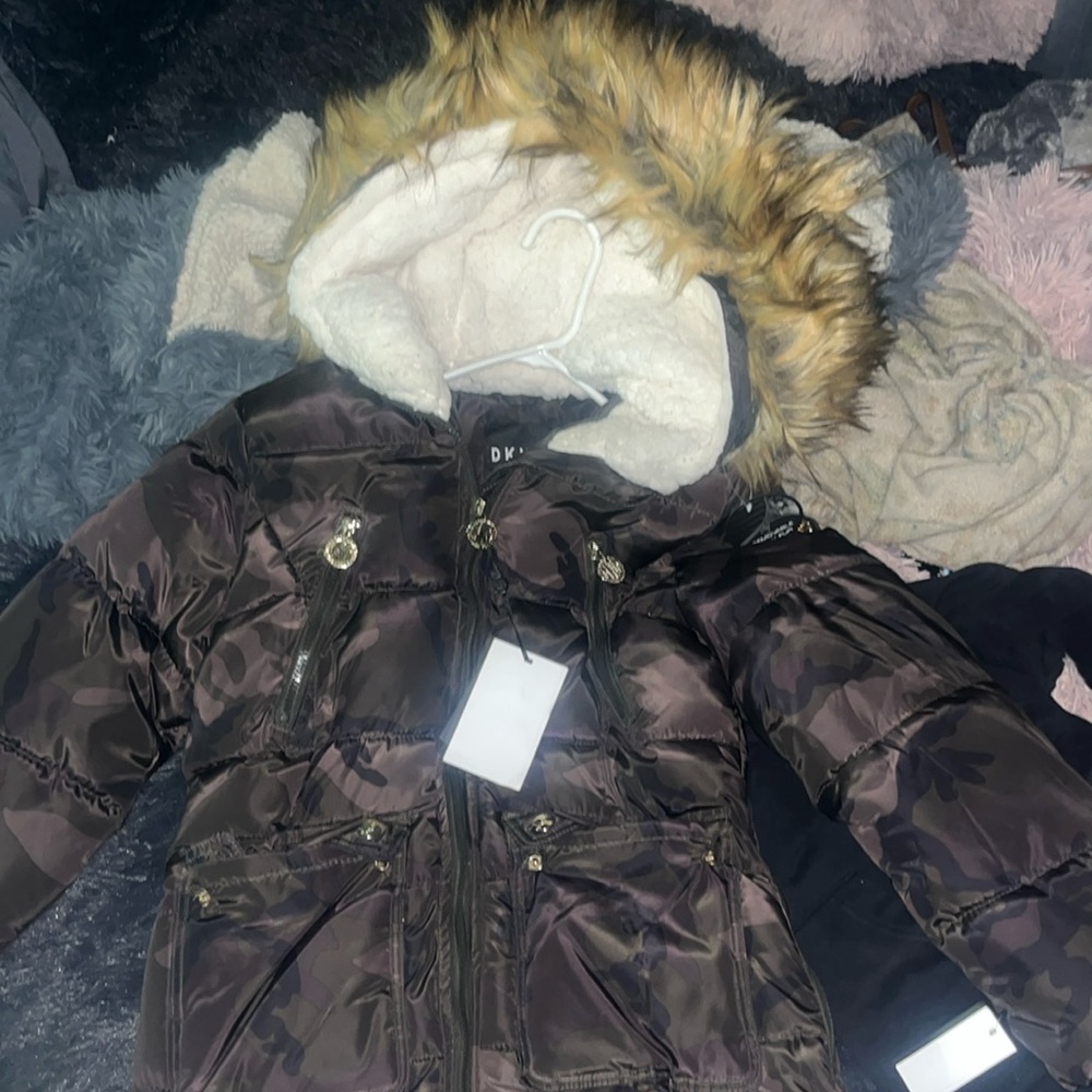 Girls size 16 DKNY coat